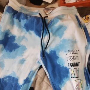 Mtv Blue Tie-die Pants